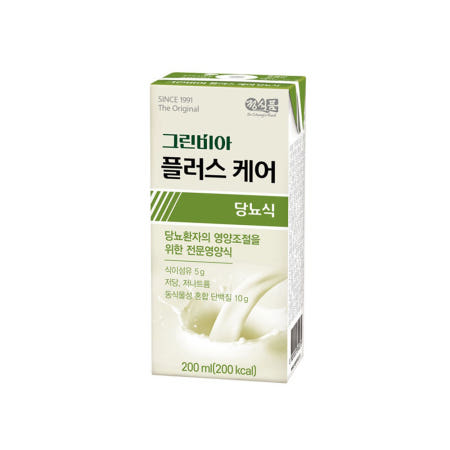 정식품 그린비아 플러스케어 디엠 당뇨식 200ml X 24팩