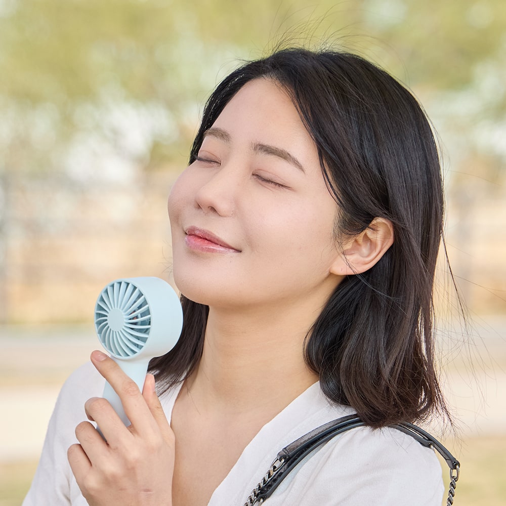 윈텍 휴대용 베이직 선풍기 WF-176 초경량 미니 손선풍기 - 상세 이미지 3