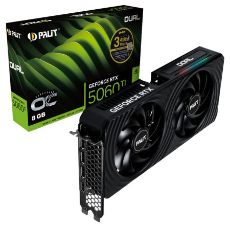 PALIT 지포스 RTX 5060 Ti DUAL OC D7 8GB 이엠텍