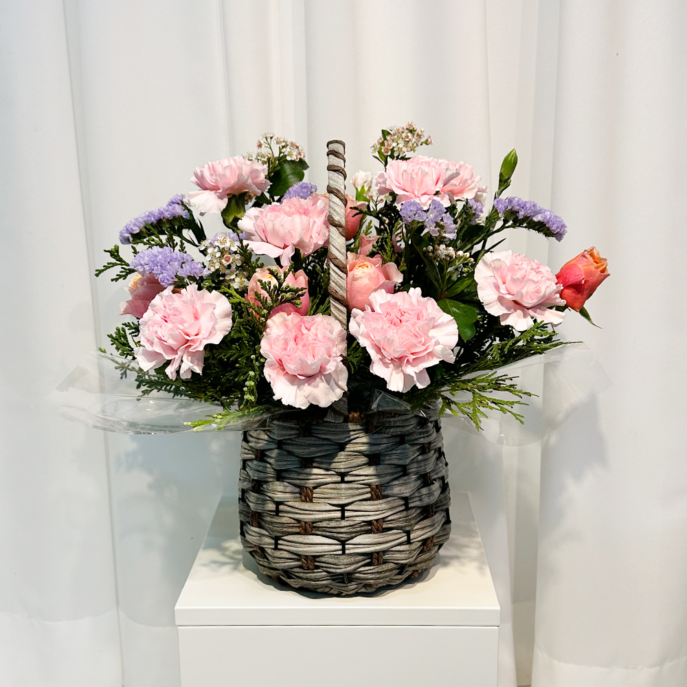 안성 카네이션 꽃바구니 어버이날 스승의날 꽃배달서비스 부모님 생신 선물 생화 농장직영