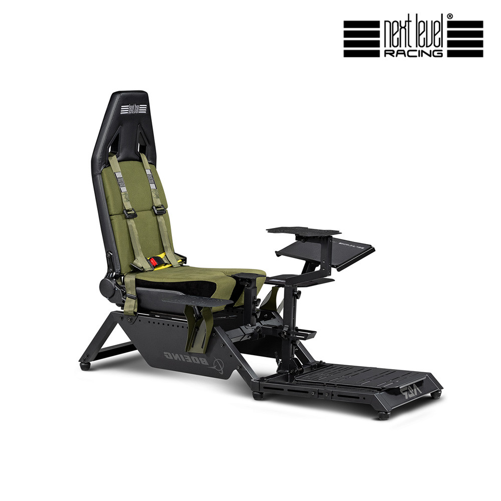 넥스트 레벨 레이싱 Flight Simulator Boeing MILITARY edition 비행 시트 스텐드 (NLR-S028) - 상품 이미지