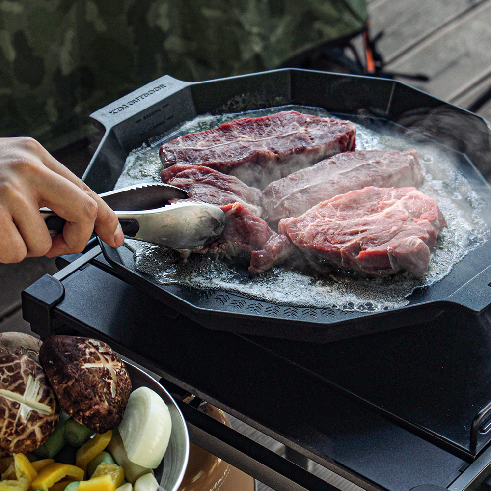 디자인 팟 그리들 X 얼 인덕션 가능 캠핑식기 코펠 냄비 후라이팬