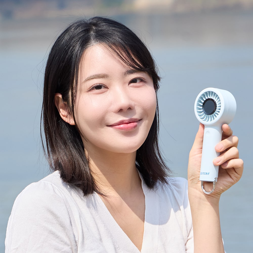 윈텍 휴대용 베이직 선풍기 WF-176 초경량 미니 손선풍기 - 상세 이미지 4