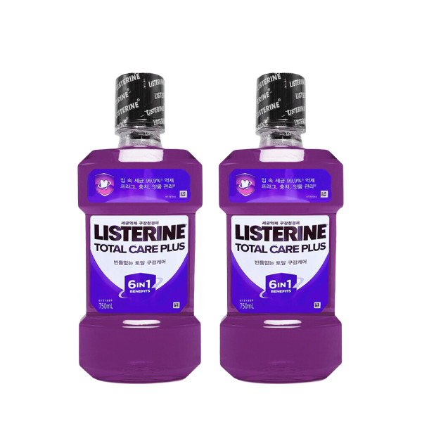 리스테린 토탈케어 플러스 750ml 2개 : 젠트글로벌