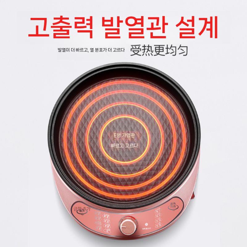 CILANDAR전기 베이킹 팬 메이커 프라이팬 피자 가능 깊은 기계(1) - 상세 이미지 5