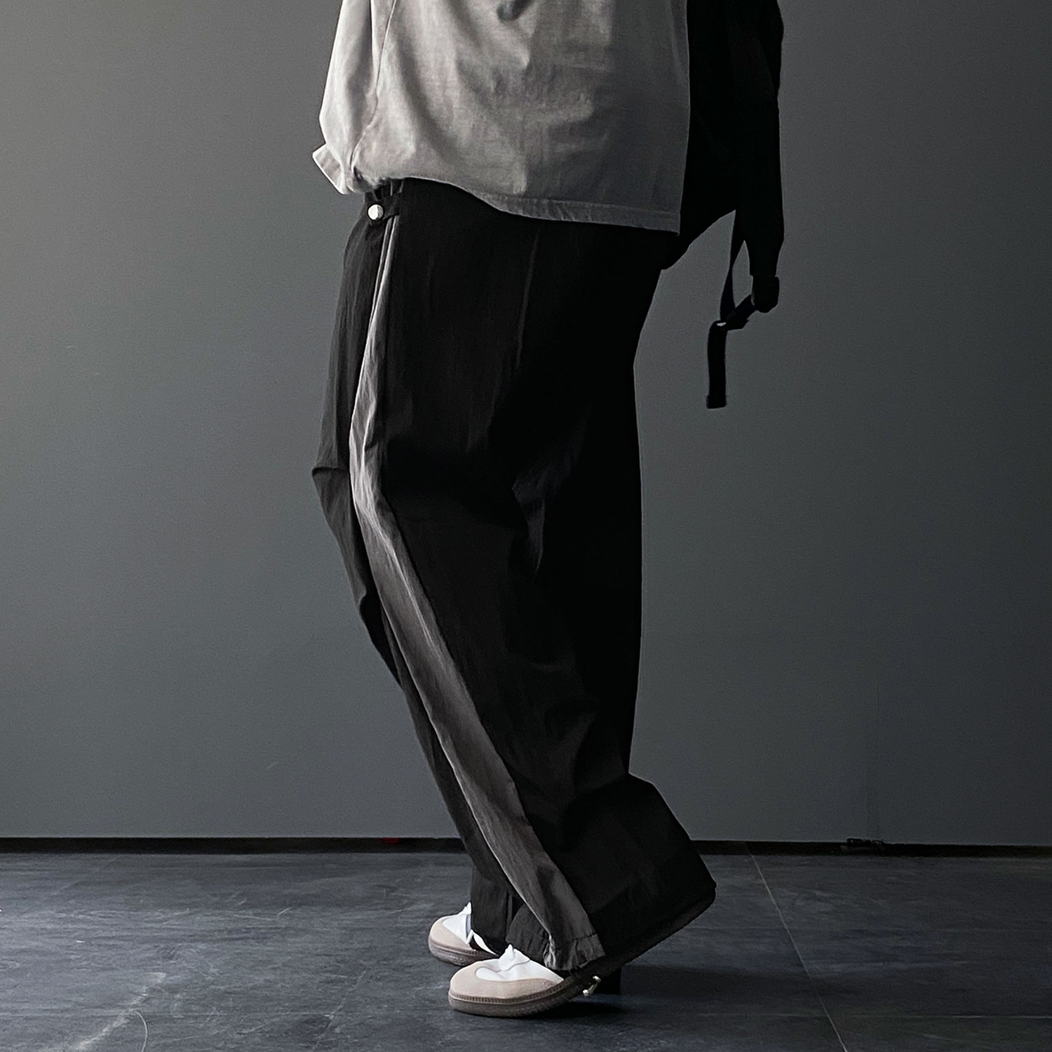 1+1 파라슈트팬츠 벌룬팬츠 남자와이드팬츠 - 상세 이미지 4