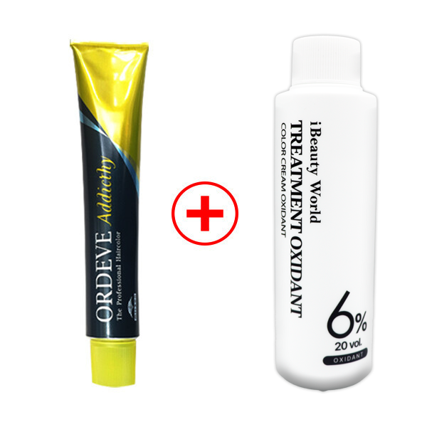 밀본 올디브 어딕시 80g 멋내기 염색약 산화제포함