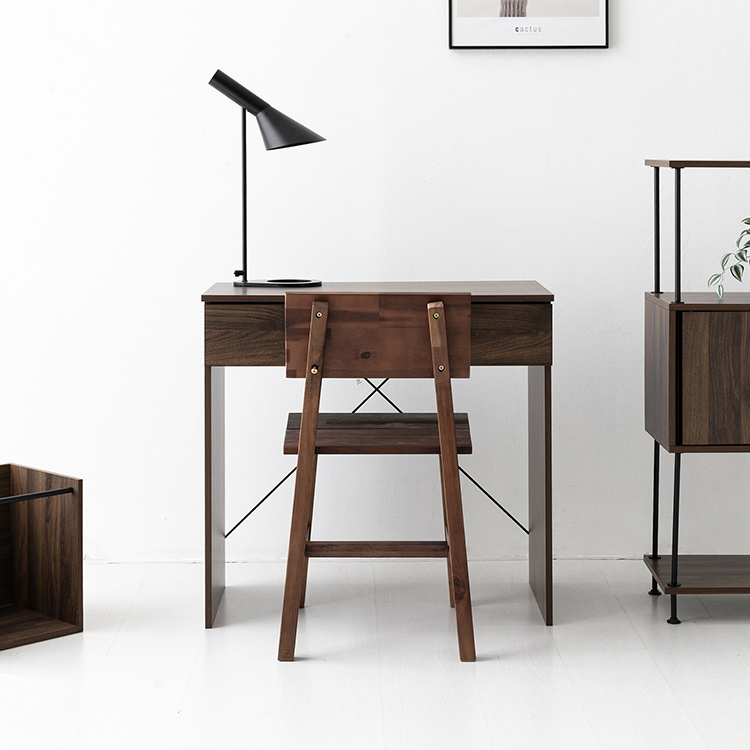 이지보 책상 8040 서랍형 800x400x722mm, 코코아월넛 2597.8284 - 상세 이미지 5