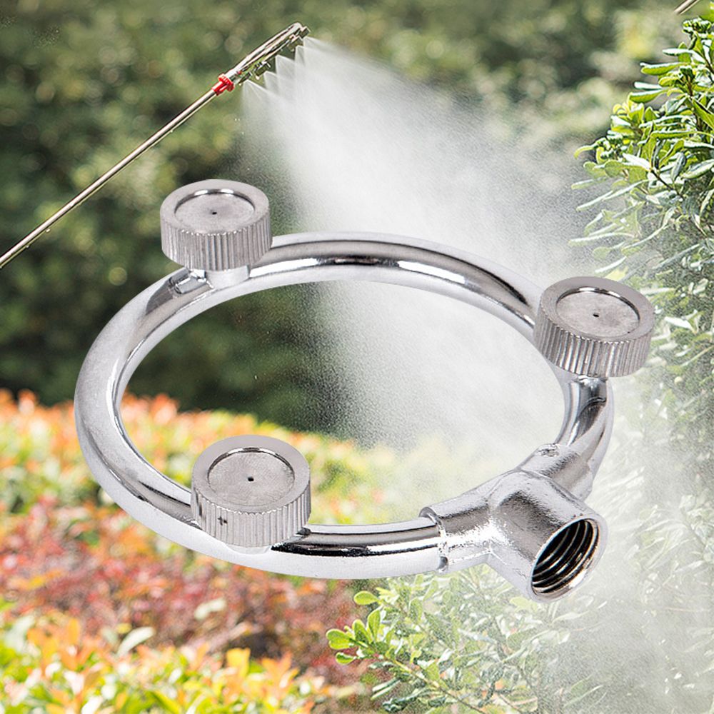 농약 노즐 분무기 헤드 제초제 농약 분사기 농약대 노즐 스텐3구