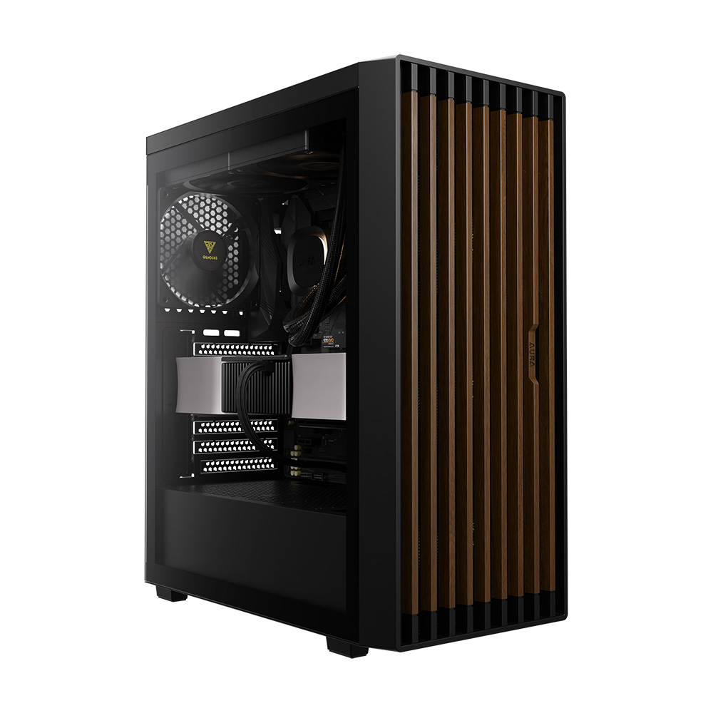 겜디아스 GAMDIAS AURA GC4 ELITE 윌넛 미들타워 PC 케이스