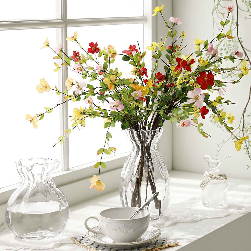 비아노 오브제 북유럽 빈티지 인테리어 유리 화병 꽃병 장식 A타입