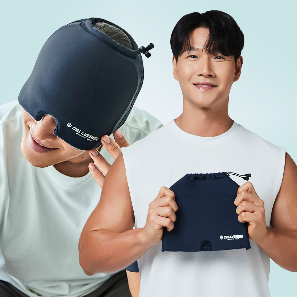 [셀버린 젤 헤드밴드] 머리 냉찜질팩 눈 얼굴 두피 냉찜질 쿨링 젤팩