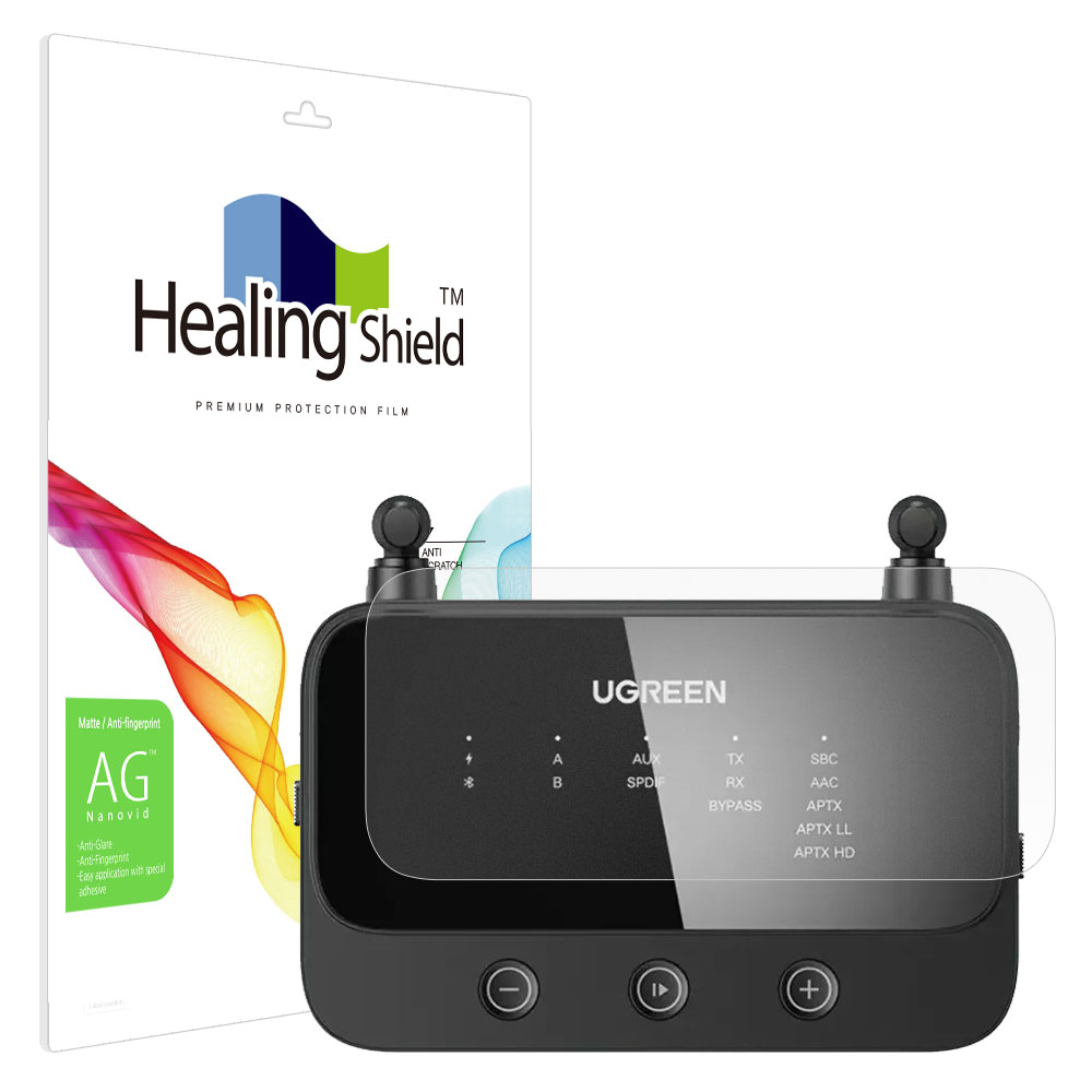 UGREEN CM433 블루투스 오디오 송수신기 저반사 액정보호필름 2매 - 상품 이미지