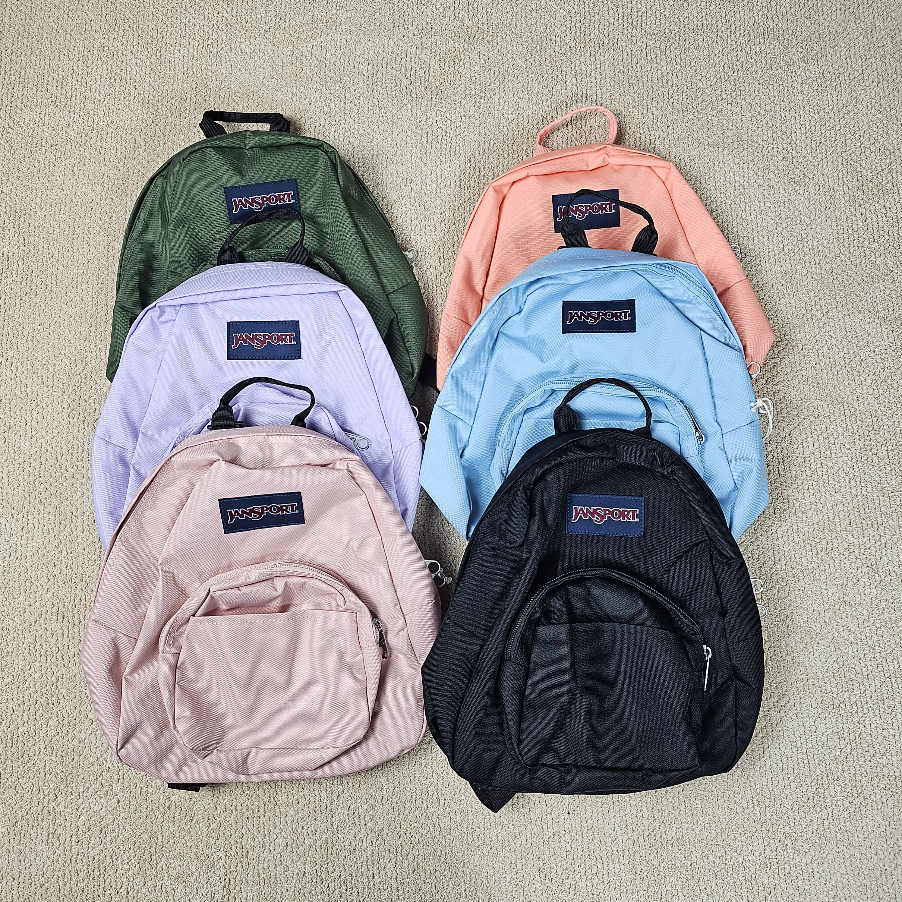 잔스포츠 하프파인트 미니 백팩 슈퍼브레이크 드로우색 학생 가방