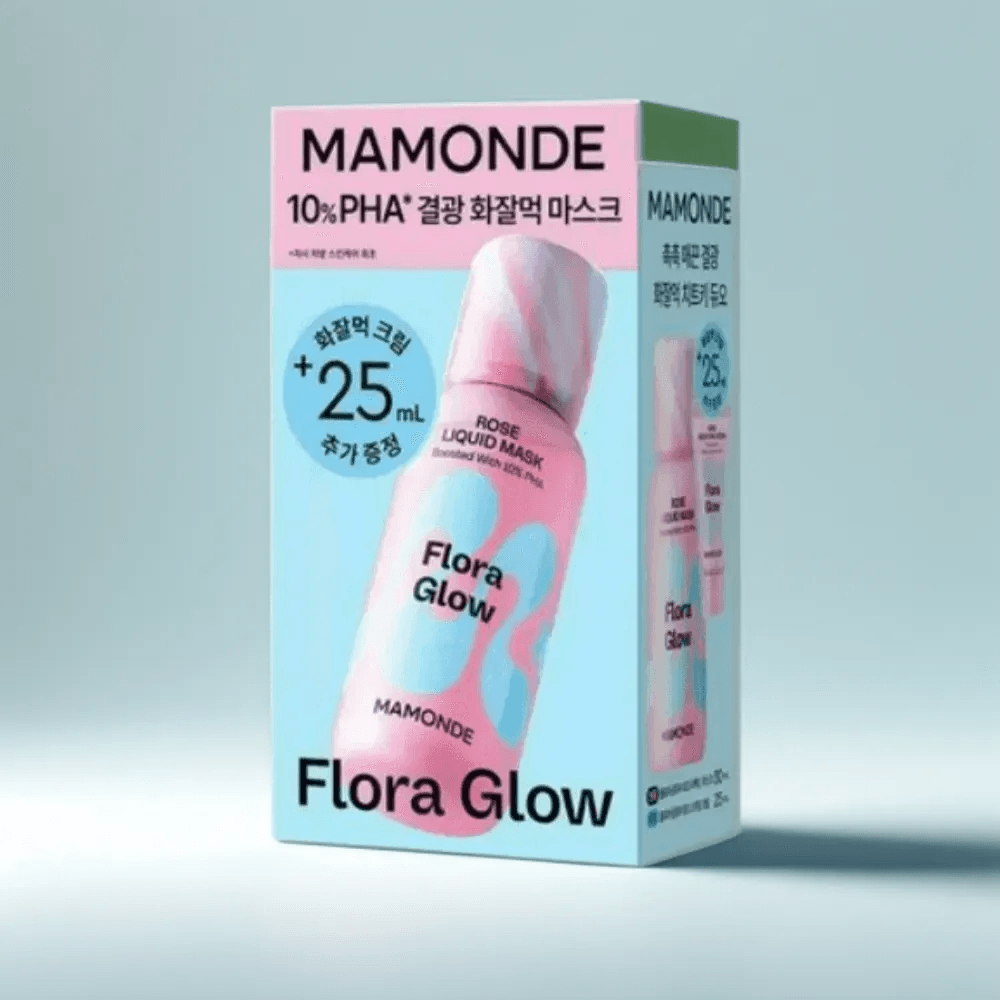 마몽드 플로라 글로우 로즈 리퀴드 마스크 80ml 올리브영기획 : 레드홀릭샵