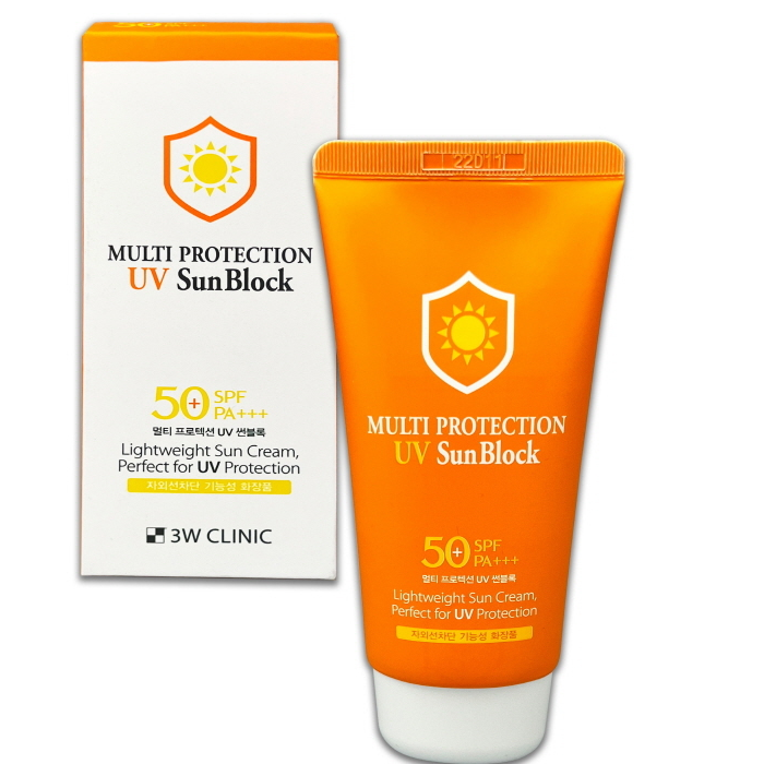 썬블럭 선크림 SPF50+ 톤업 자외선차단제 - 메인 이미지