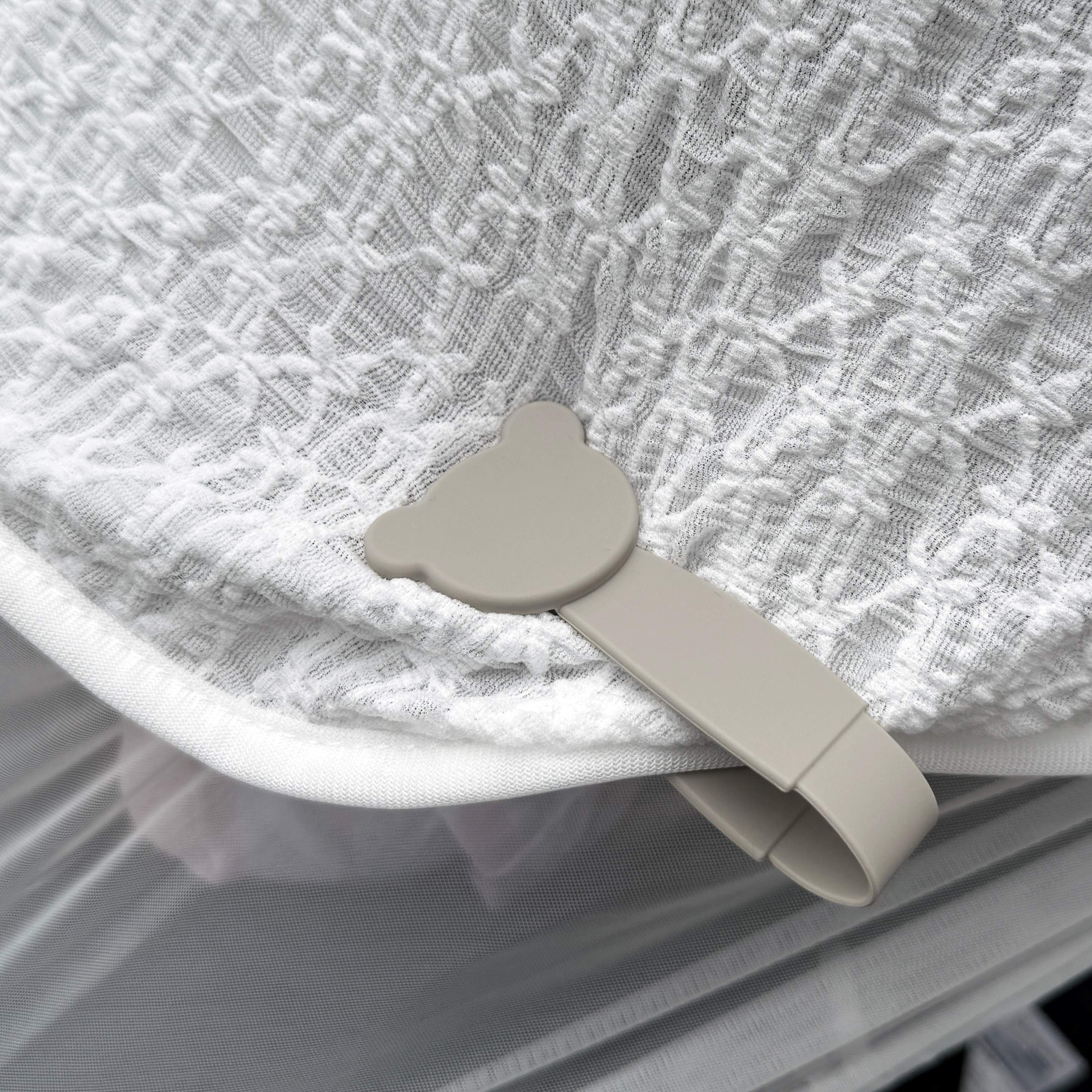 핑구어팩토리 마그네틱 곰돌이집게 유모차 블랭킷 고정 다용도 집게