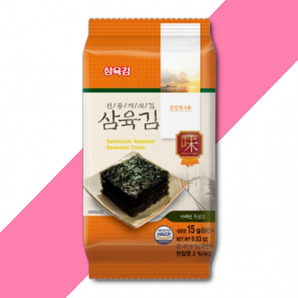 재래김 삼육 김 식탁김 1박스 15g X 30봉 : 블루칩몰