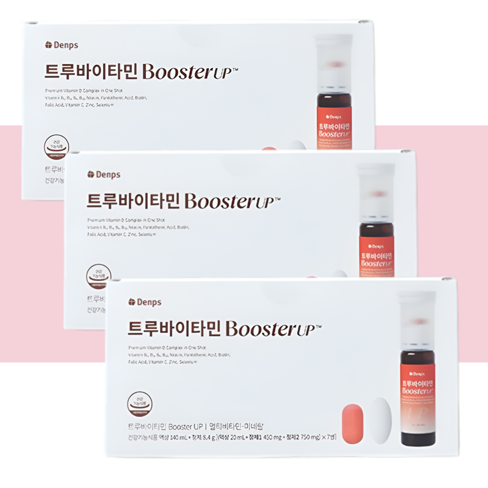 덴프스 트루바이타민 부스터업 액상 비타민 7개입X3통 - 메인 이미지