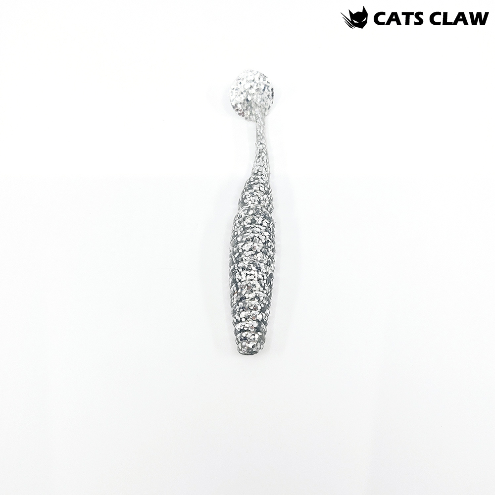 캣츠크로우 어태거 스태거 배스웜 004 실버, 10cm(4인치) - 상세 이미지 3