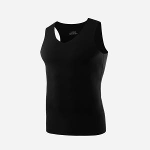 남성 에어리즘 런닝셔츠 나시 메리야스 민소매 쿨 냉장 무봉제 브이넥 이너... 착용 후기 | 사이즈/핏 총정리 - 상품 이미지 3