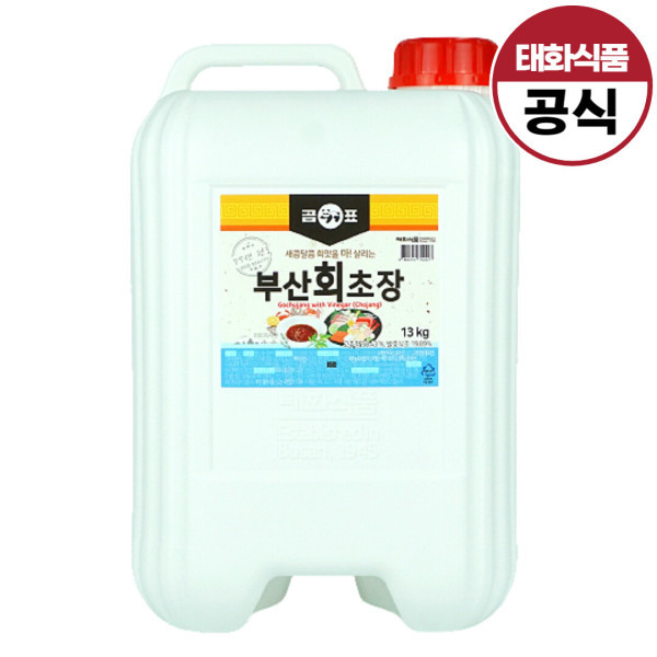 곰표 부산회초장 13kg :: 빙초산 Zero 맛있는 회초장 : 하루잇1