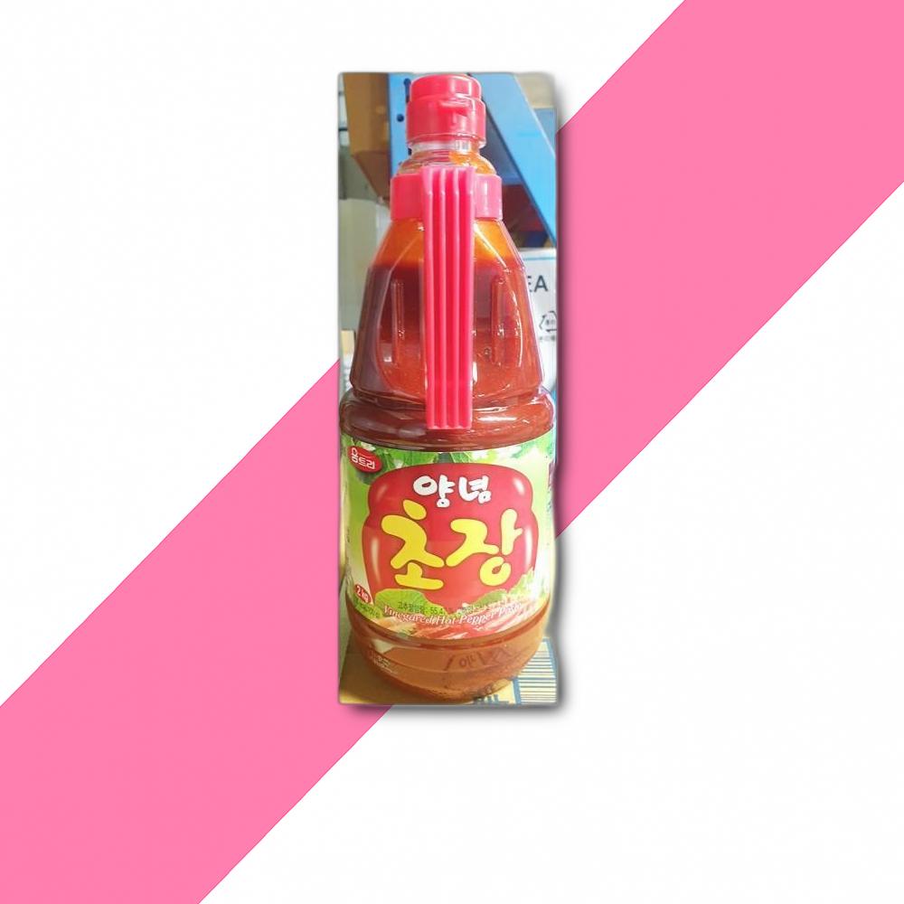 움트리 양념초장 2KG x6개 양념초장 초장 식당초장 레드와인비니거 : 신선뜨락