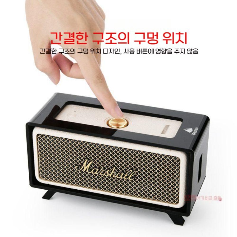 마샬 엠버튼3 스피커 케이스 거치대 데스크톱 스탠드 전시대 - 상세 이미지 4