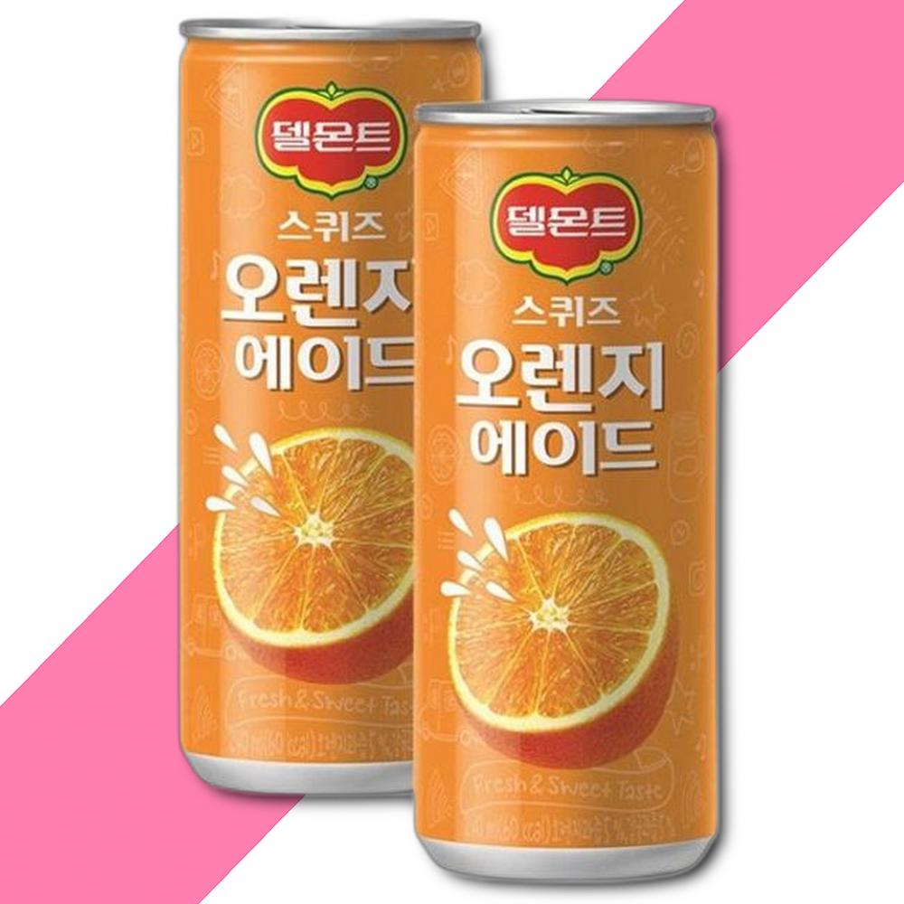 롯데 스퀴즈 오렌지 240ml x 30캔 : 미라클홀세일