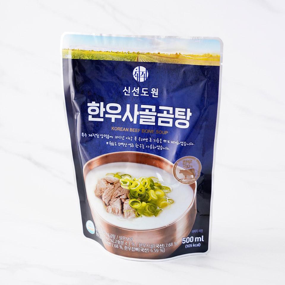 메가마트 신선도원 한우 사골 곰탕 500ml - 상세 이미지 2