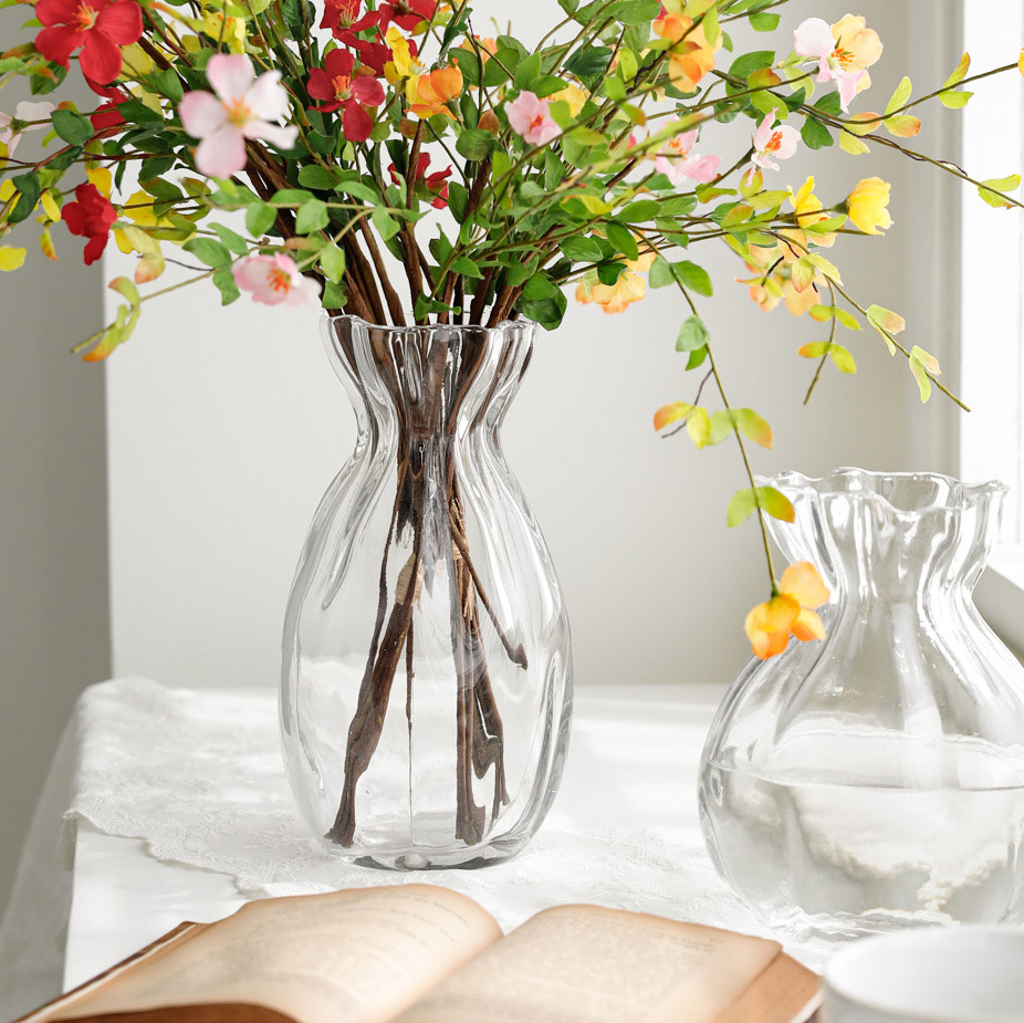 비아노 오브제 북유럽 빈티지 인테리어 유리 화병 꽃병 장식 A타입