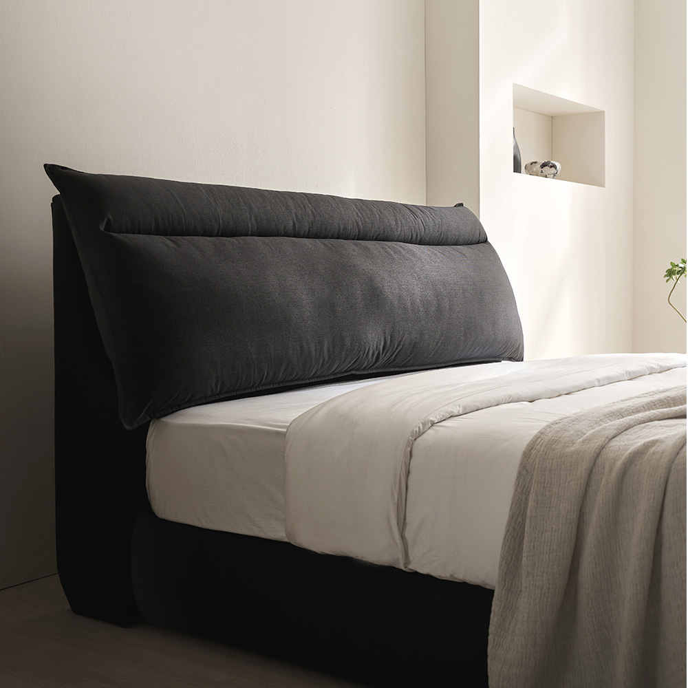 슬립퍼 린 통깔판 호텔형 저상 평상형 쿠션 침대 프레임 LK 라지킹 사이즈 침대