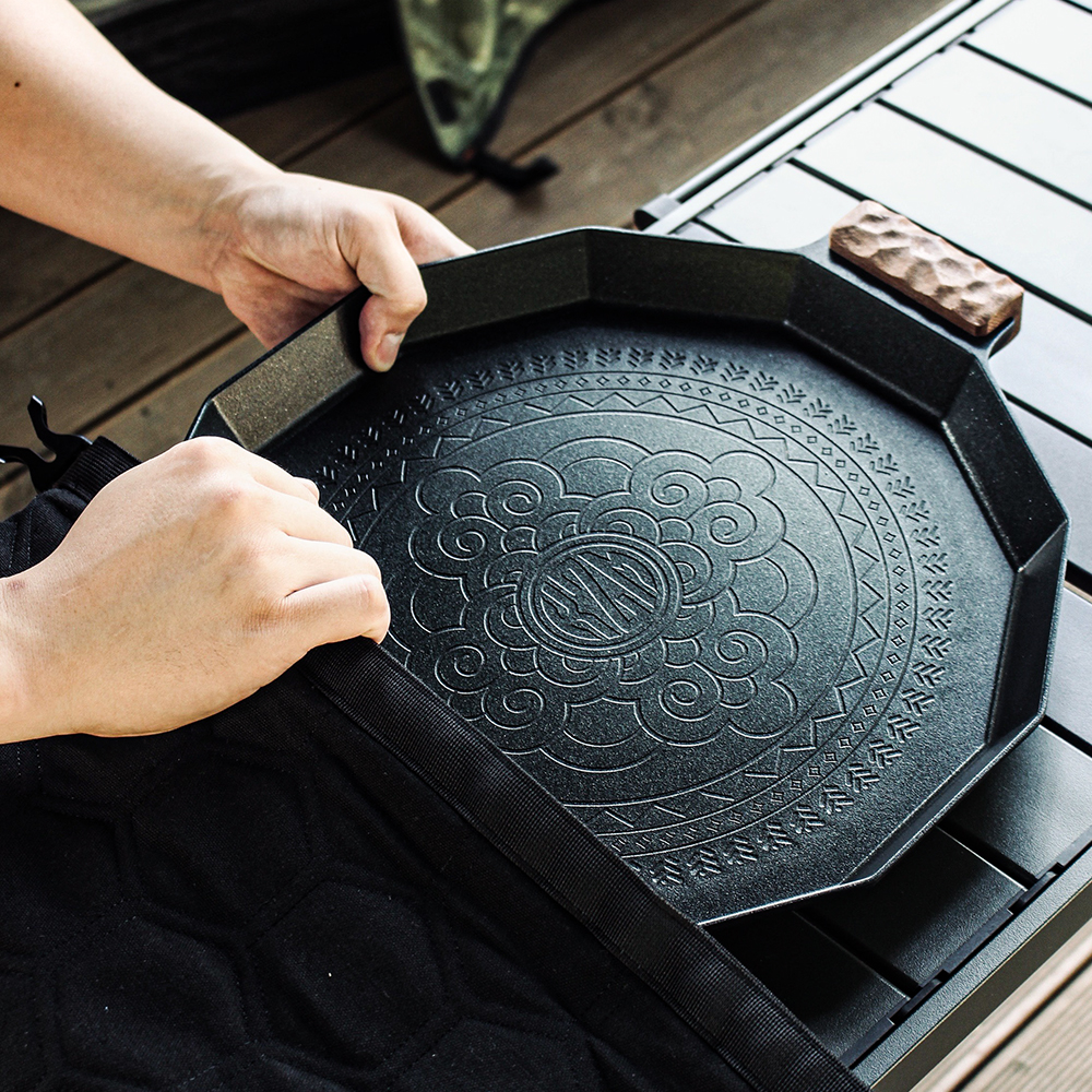 디자인 팟 그리들 X 얼 인덕션 가능 캠핑식기 코펠 냄비 후라이팬