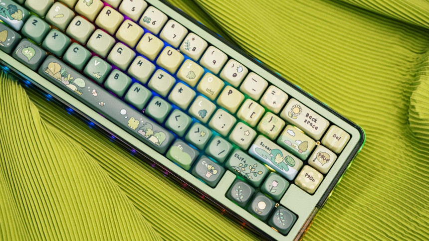 키붐 개구리 키캡 세트, KiiBOOM Cosydiaries