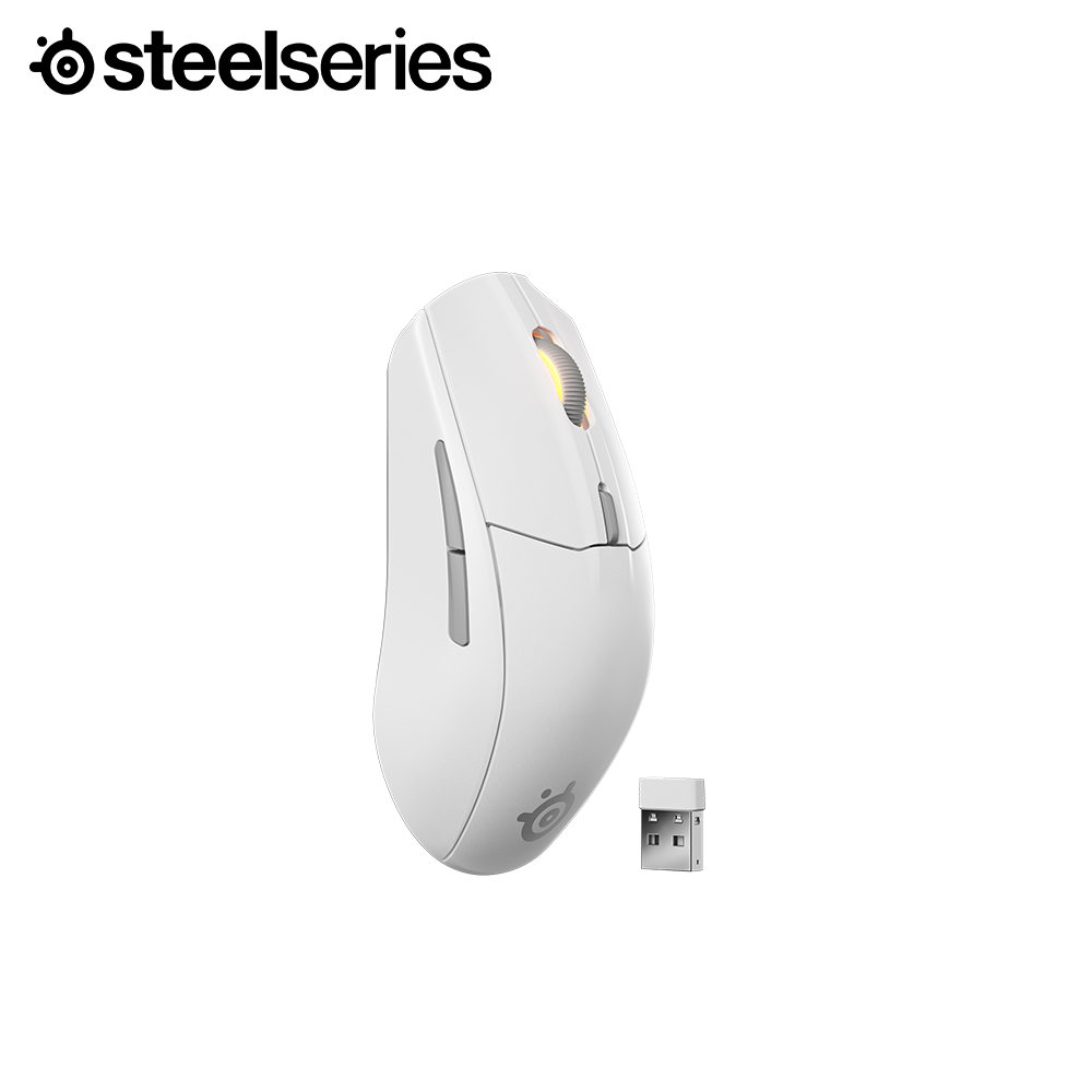 스틸시리즈 Rival 3 Gen2 무선 게이밍 마우스 화이트