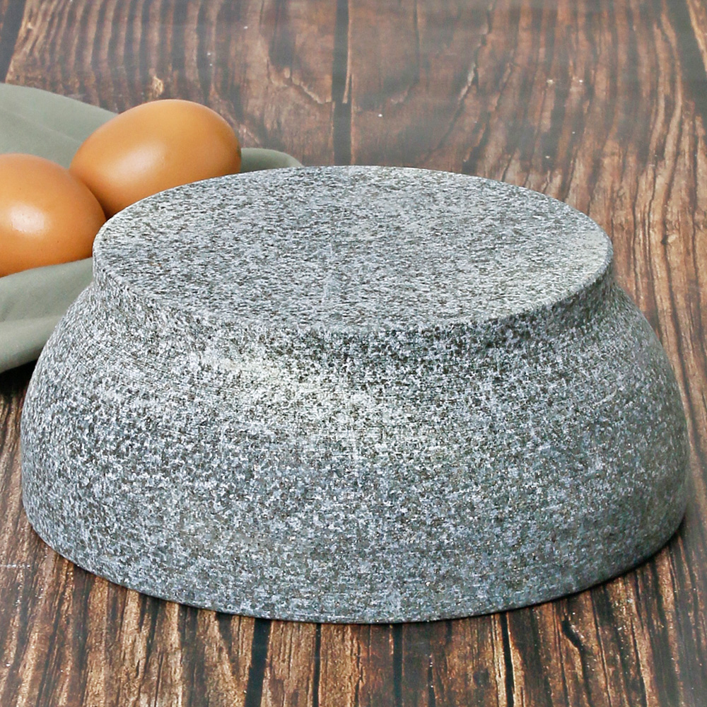 국산 곱 돌솥 비빔밥 그릇 가정용 돌솥밥 뚝배기 18cm - 상세 이미지 5
