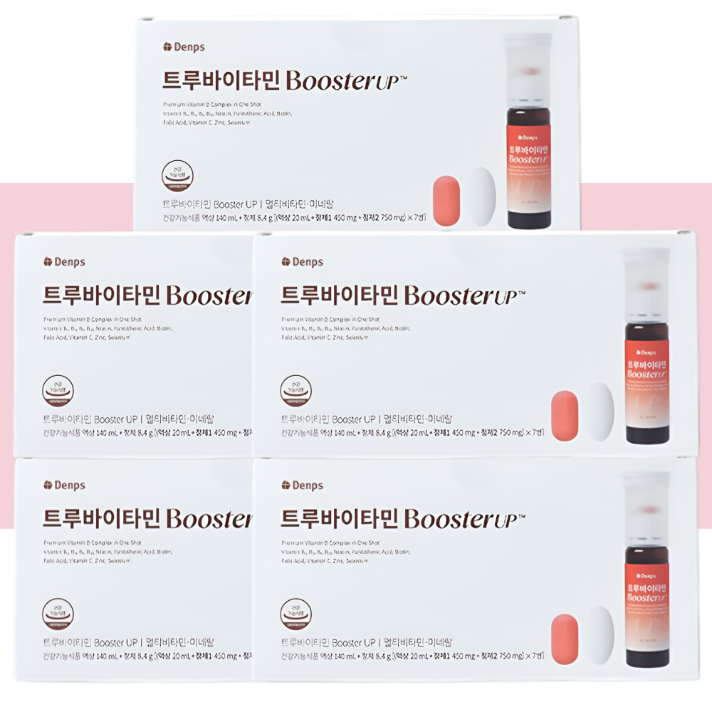 덴프스 트루바이타민 부스터업 액상 비타민 7개입X5통 - 메인 이미지