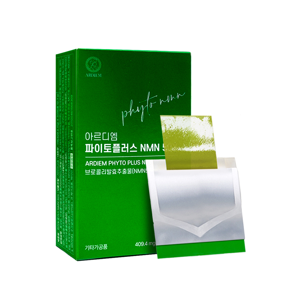 아르디엠 파이토플러스 NMN 50X 409.4mg 30매, 1개 - 상품 이미지