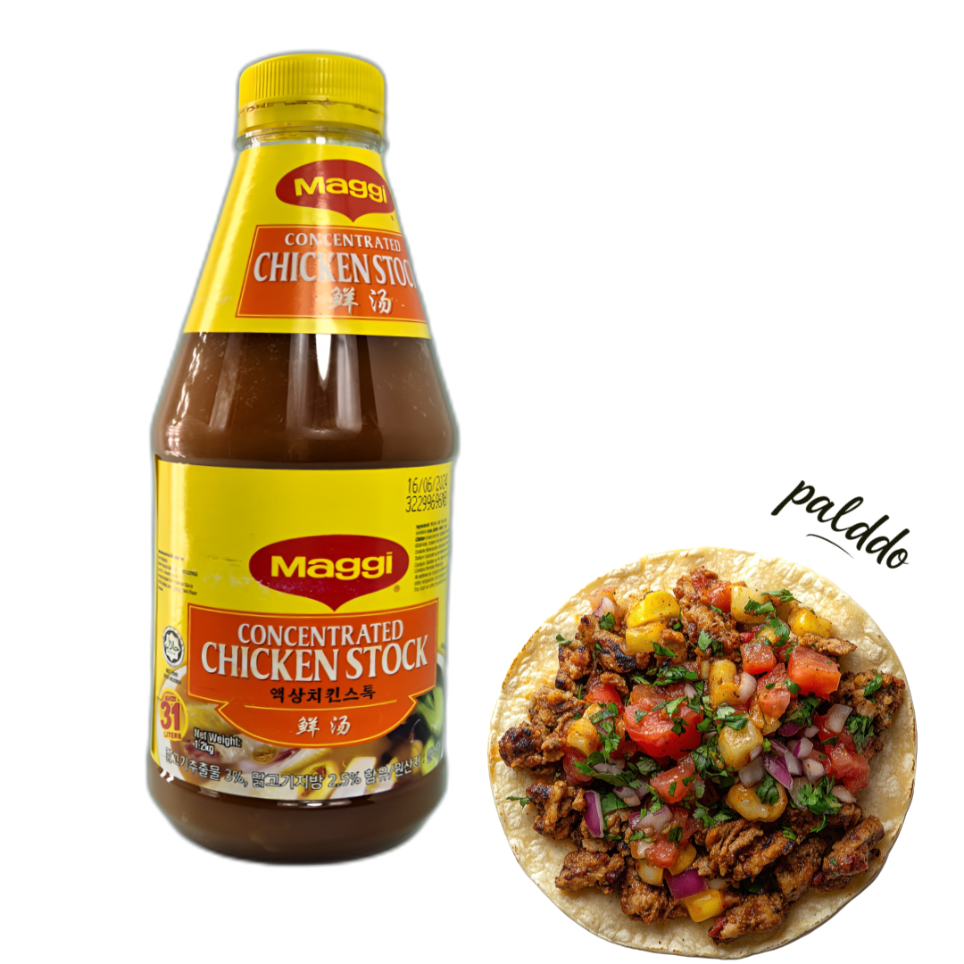네슬레 메기 매기 치킨스톡 액상 1.2kg 치킨스톡 1.2kg 선탕 치킨스탁 엑기스 - 메인 이미지