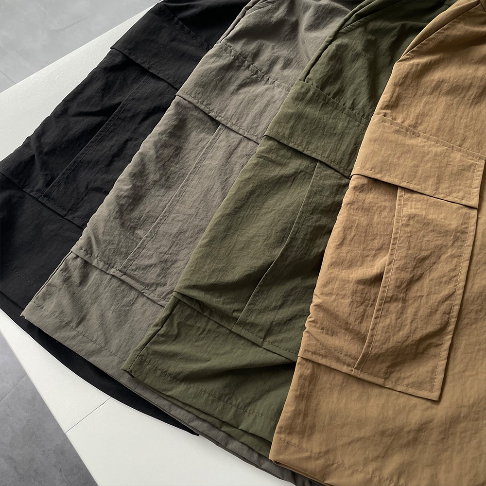 나일론반바지 카고반바지 남자버뮤다팬츠 - 상세 이미지 2