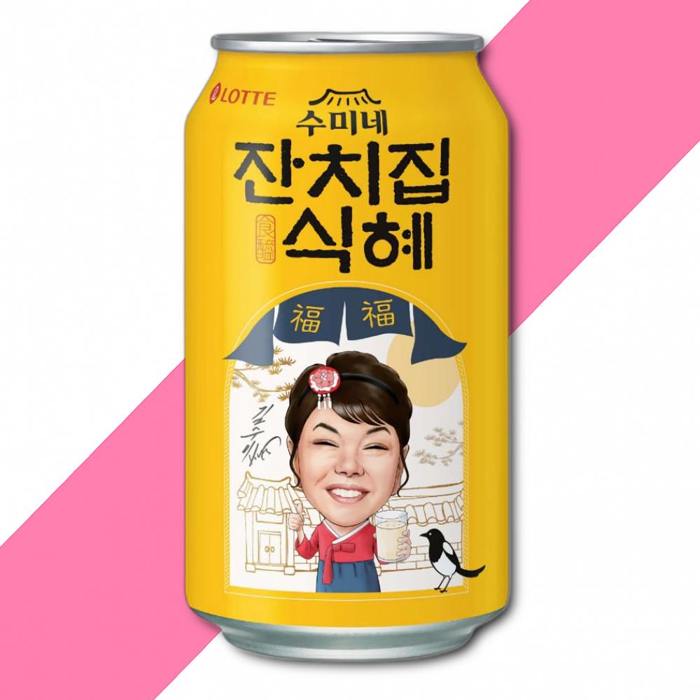 롯데 잔치집 식혜 340mlx24캔x2박스 : 제이엔유통