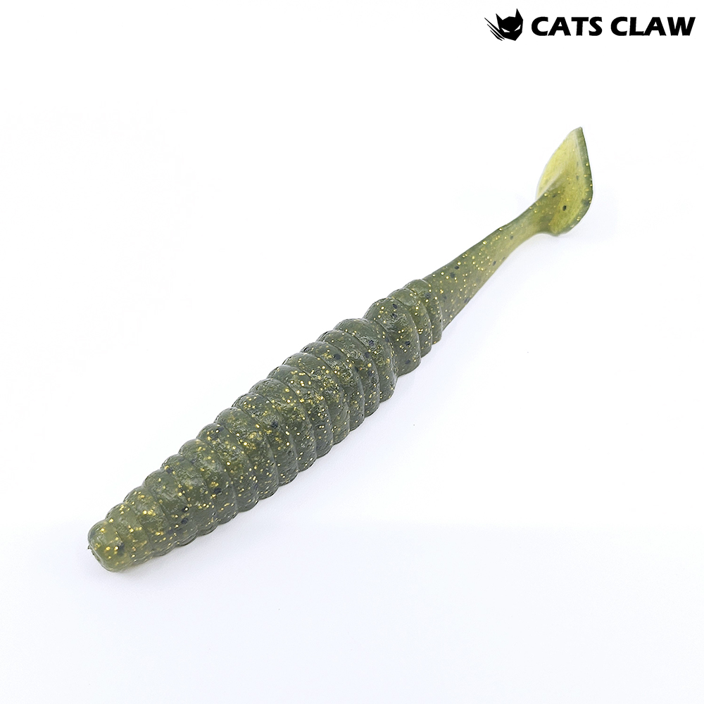 캣츠크로우 어태거 스태거 배스웜 028 워터멜론 골드, 12.7cm(5인치) - 메인 이미지