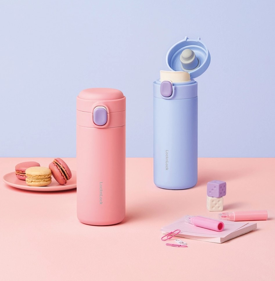 락앤락 텀블러 200ml 360ml 포켓 2개 코스트코 보온보냉 스텐 - 상품 이미지