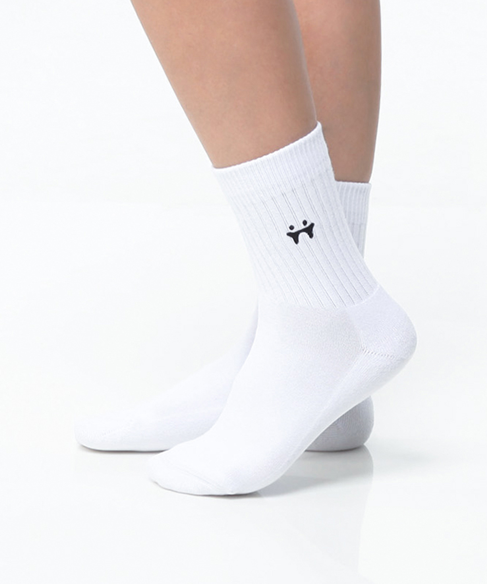 떰토 Daily Socks 스포츠 쿠션 크루삭스 무봉제 심리스 양말 - 상품 이미지
