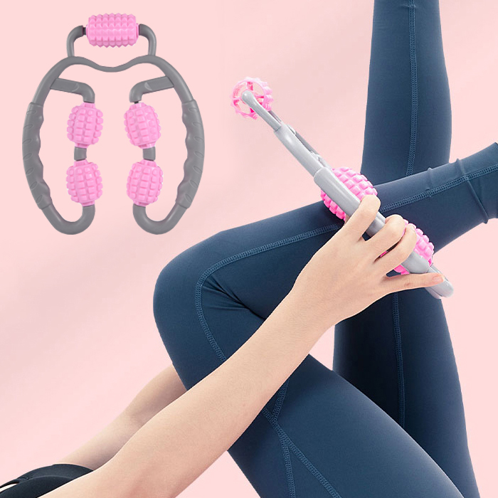 다리 종아리 마사지롤러 전신 안마기 지압 롤러 마사지볼 : 아이예스 IYES