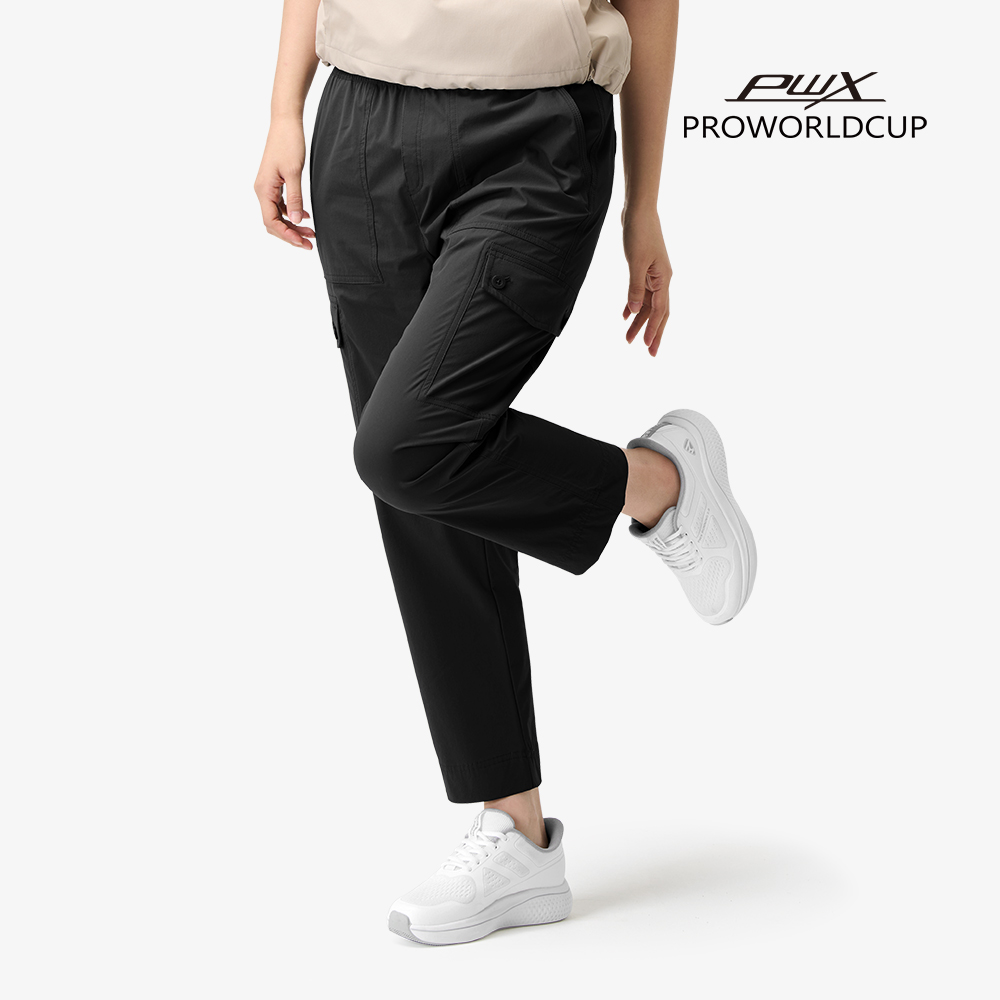 여성 라이프형 카고 릴렉스 8.5부 팬츠 Q125-7203-04 - 상세 이미지 3