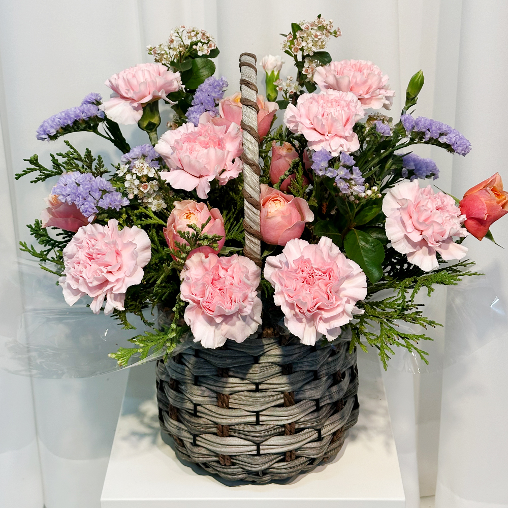 안성 카네이션 꽃바구니 어버이날 스승의날 꽃배달서비스 부모님 생신 선물 생화 농장직영