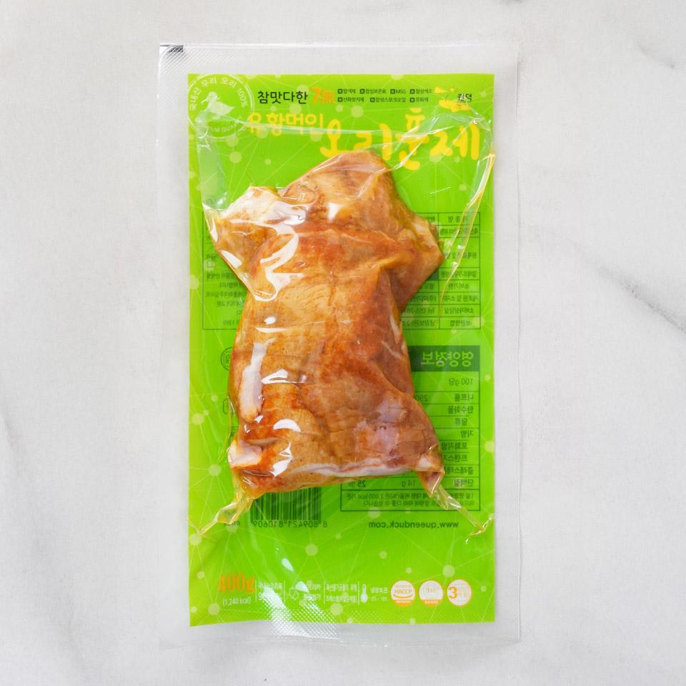 메가마트 참맛다한 7무 유황먹인 훈제오리 400g - 메인 이미지
