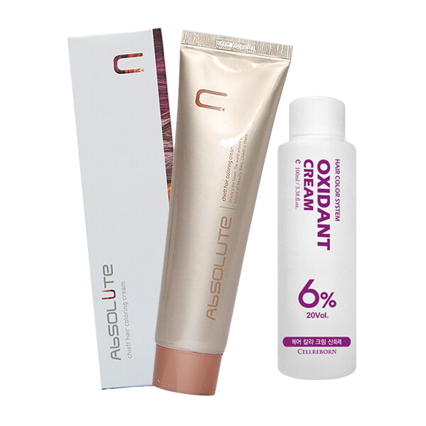 에비뉴 쉬에뜨 앱솔루트 헤어 염색 120ml_색상 1BB : 젠트글로벌