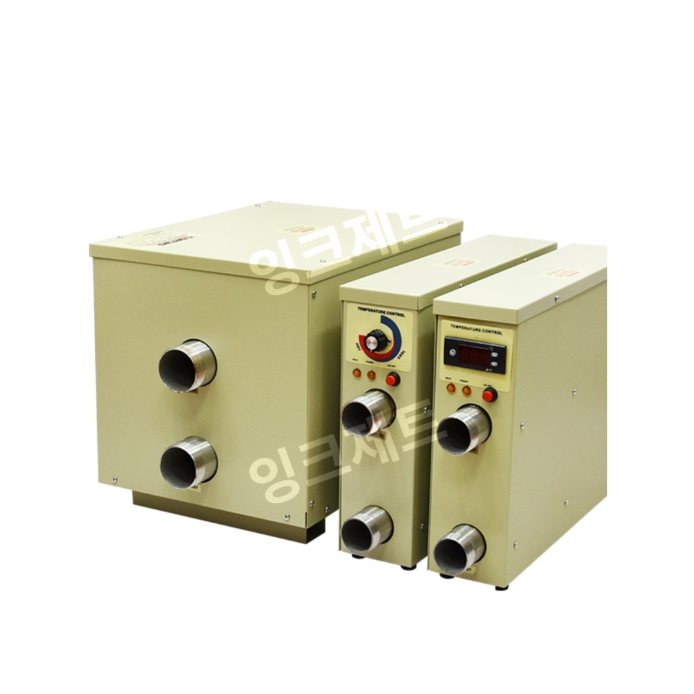 온수 보일러 스테인레스 수영장 물데우기 전기 히트 펌프  제트 노브 5.5kw(220v) - 상품 이미지